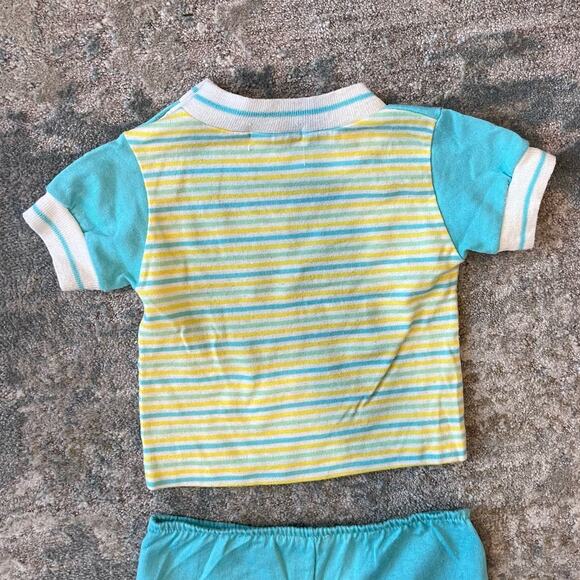 Vintage Healthtex Two Piece Ducky Outfit 6 Months USA - Picture 6 of 11